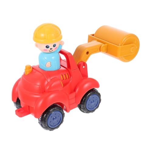 ibasenice Technikfahrzeug zurückziehen interaktives puppenwagen + Lastwagen für Kleinkinder Kinderspielzeug Trägheitsauto für Trägheitsauto Abs Colorful von ibasenice