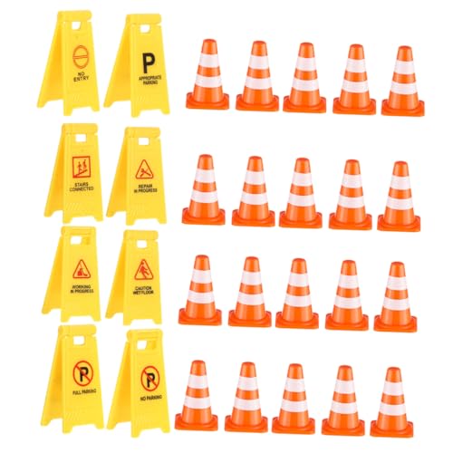 ibasenice Verkehrsschilder-spielset Für Junge Mädchen Mini-verkehrszeichen Und Kegel Aus Kunststoff Simulations-verkehrsspielzeug Für Zuhause Oder Klassenzimmer Auffällige Farben Für ibasenice Verkehrsschilder-spielset Für Junge Mädchen Mini-verkehrszeichen Und Kegel Aus Kunststoff Simulations-verkehrsspielzeug Für Zuhause Oder Klassenzimmer Auffällige Farben Für von ibasenice