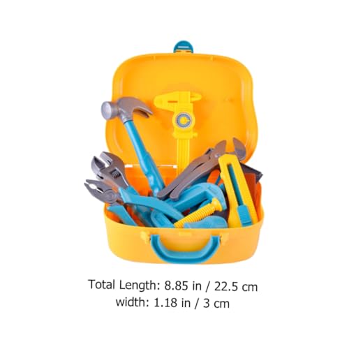ibasenice Teiliges Werkzeugset mit Elektrischem Spielzeugbohrer Simulierter Reparaturkasten für Jungen und Mädchen Lernspielzeug Kreativität Hand Auge koordination und Logischem Denken ibasenice Teiliges Werkzeugset mit Elektrischem Spielzeugbohrer Simulierter Reparaturkasten für Jungen und Mädchen Lernspielzeug Kreativität Hand Auge koordination und Logischem Denken von ibasenice