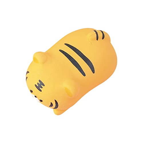 ibasenice Tiger Dekompressionsspielzeug Fidget Stretch-Spielzeug Spielzeug zum Quetschen von Tieren Kinderspielzeug Spielzeuge Spielzeug in Tigerform zum Stressabbau Spielzeug entlüften TPR von ibasenice