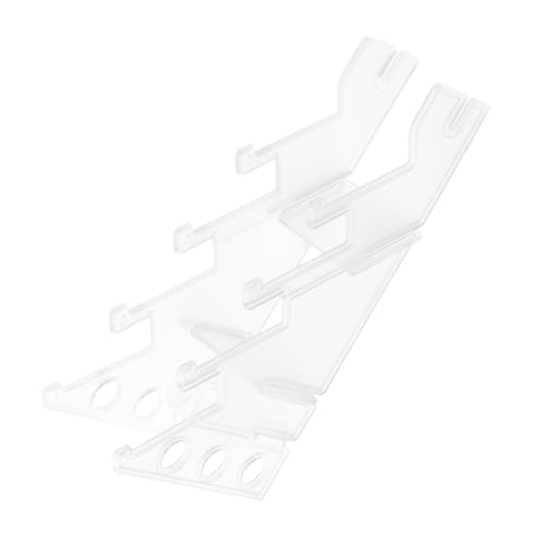 ibasenice Transparenter Finger Skateboard Display Rack aus Klarem Kunststoff Platzsparender Organizer für Finger Skates Einfache Montage Langlebig und Stilvoll für Sammler und Effiziente ibasenice Transparenter Finger Skateboard Display Rack aus Klarem Kunststoff Platzsparender Organizer für Finger Skates Einfache Montage Langlebig und Stilvoll für Sammler und Effiziente von ibasenice