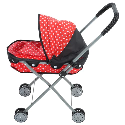 ibasenice Trolley- puppenwagen Buggy kinderpuppenwagen Puppenwagen für im Alter von 6–12 Jahren Zubehör für Babypuppen Puppensachen Puppenwagenschmuck Oxford-Stoff von ibasenice