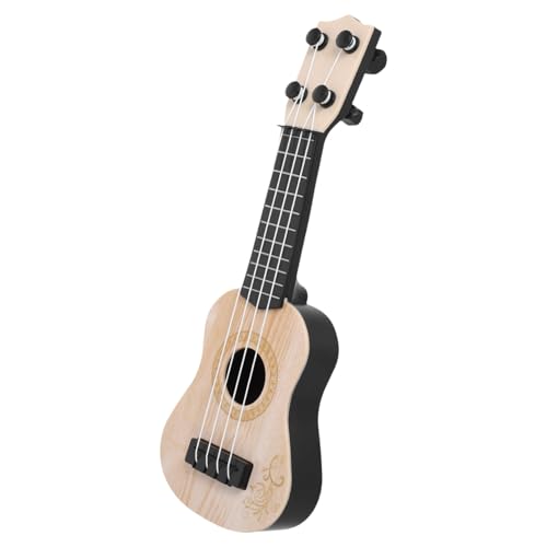 ibasenice Ukulele Für Musikalisches Lernspielzeug Aus Ideales Einsteiger Instrument Für Jungen Und ädchen Cremefarbe Perfektes Für Musikliebhaber von ibasenice