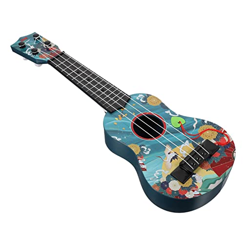 ibasenice Ukulele Für Kinder Kleinkind-Ukulele-Modell Musikinstrument Spielzeug Kinderspielzeug Simulationsgitarre Für Frühes Lernen von ibasenice