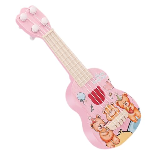 ibasenice Ukulele Mini Gitarre Cartoon Motiv Kleine Musikinstrument Lernspielzeug für Kleinkinder Musikförderung und Dekoration ibasenice Ukulele Mini Gitarre Cartoon Motiv Kleine Musikinstrument Lernspielzeug für Kleinkinder Musikförderung und Dekoration von ibasenice