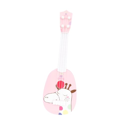 ibasenice Ukulele aus Robustem Abs Mini Saitiges Musikinstrument für Kleinkinder Pädagogisches Lernspielzeug für Anfänger Geschenkidee für Jungen und Mädchen Giraffen Design ibasenice Ukulele aus Robustem Abs Mini Saitiges Musikinstrument für Kleinkinder Pädagogisches Lernspielzeug für Anfänger Geschenkidee für Jungen und Mädchen Giraffen Design von ibasenice