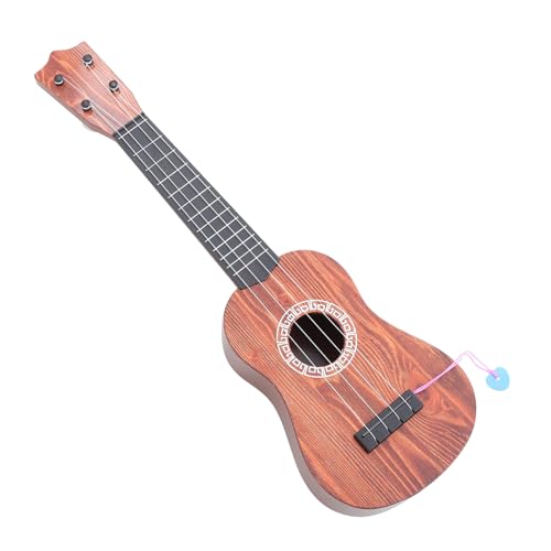 ibasenice Ukulele kinderinstrumente musikinstrumente Musikalisches Lernspielzeug Ukelele for Stielspielzeug Gitarre Mini-Instrumente Musikinstrumente Gitarre Plastik von ibasenice