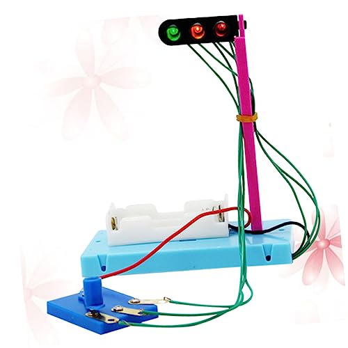 ibasenice Wissenschaftliches Experimentmodell Ampel Wissenschaftliches Experiment Für Lernspielzeug Für Elektronisch Mini Puzzle Für Ampelspielzeug von ibasenice