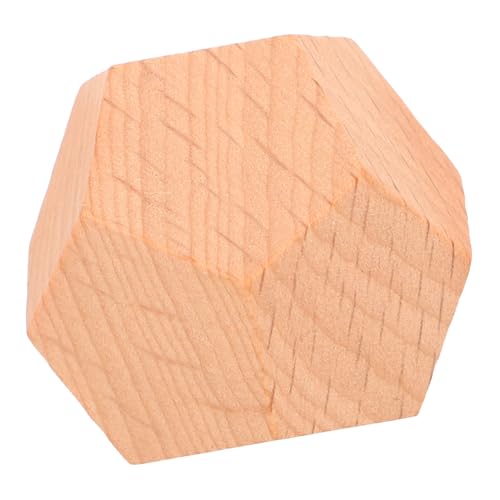 ibasenice Würfelspiel Aus Holz DIY Filmwürfel Unvollendete Leere Würfel Leere Holzblöcke Würfel Puzzle Holzwürfel Leere Blöcke Leere Würfel Yoga Würfel Für Kinder Holzwürfel von ibasenice