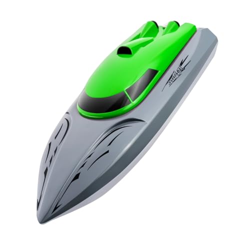 ibasenice ferngesteuertes Boot wasserspielzeug kinderwasserspielzeuge Sailboat wasserspielzeug für Water Proof Boote Schiff Bootsspielzeug Boot für Pools Abs Green von ibasenice