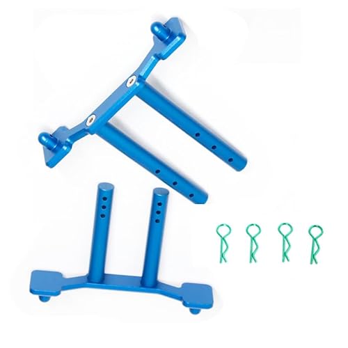 ieron Staffa di supporto per guscio per Auto in lega di alluminio compatibile Con camion WLtoys A959 A979 A969 1/18 RC (blu) von ieron