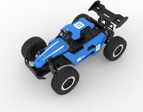 ifollower Ferngesteuertes Auto 20KM/H, Rc Car Offroad mit Licht, 1:16 Fernbedienung Autos, 2.4G 2WD High Speed Drift Monstertruck für Kinder ab 3 bis 12 Jahren von ifollower