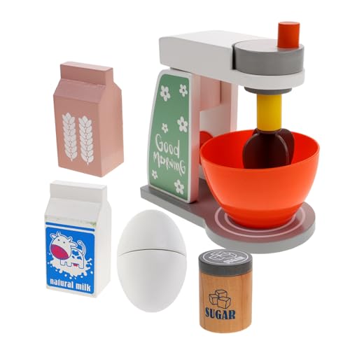 1 Set Kindermixer Kinderspielzeug Spielzeugmixer Kinderspielzeug Mixer Spielset Kinder Rollenspielspielzeug Rollenspiel Kaffeemaschine Küchenspielzeug Für Kinder Mixer Modell ifundom von ifundom