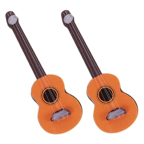 ifundom 2 Pcs Mini Gitarre Modelle Miniatur Musik Instrumente Gitarre Modell Mini Gitarre Decor Gitarre Modelle von ifundom