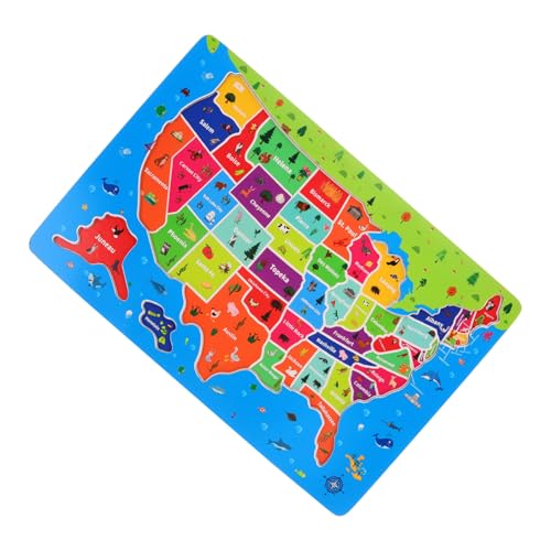 ifundom Bodenpuzzle Usa für Kinder Lernpuzzle ab 5 Jahren Holzpuzzle zur Geographie Interaktives Puzzle mit Us Karte Pädagogisches Spielzeug für Vorschulkinder ifundom Bodenpuzzle Usa für Kinder Lernpuzzle ab 5 Jahren Holzpuzzle zur Geographie Interaktives Puzzle mit Us Karte Pädagogisches Spielzeug für Vorschulkinder von ifundom