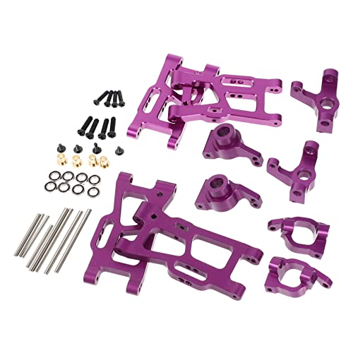 ifundom 1 Satz 124019 Teile roststop rost Stop Ferngesteuertes Auto Zubehör Professionelle RC-Car-Komponente RC-Teile RC-Autoteile Ersatz für RC-Autos aus Aluminiumlegierung Violett von ifundom