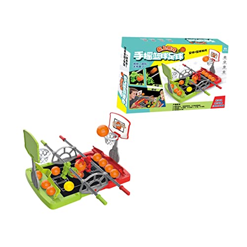 ifundom 1 Satz Basketballspielmaschine lustiger Tisch Desktop-Sportspiele Fußballspielzeug Two Player Games interaktives Spielzeug Interaktives Desktop-Spielzeug Eltern-Kind-Brettspiel Abs von ifundom