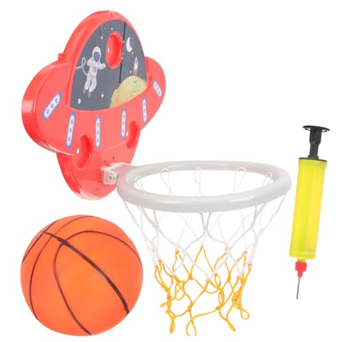 ifundom 1 Satz Basketballständer Indoor-Basketballspielzeug Basketballkorb an der Wand basketballspiel für Kinder Basketball Hoop Indoor Spielzeug für Sportspiele Jungenzimmer dekor hdpe von ifundom