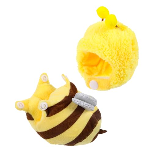 ifundom 1 Satz Bienen-Babykleidung Puppenbienenkostüm Puppenbabykleid Bienenkostüm Für Kleinkinder Puppen-Halloween-kostüm-Outfit Hummelpuppe Bienenspielzeug Stoff Tier von ifundom