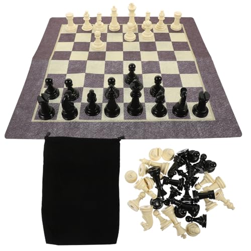 ifundom 1 Satz Brettspiel Kettenspiel Spiele Schachbrett Magnetisches Schach Magnet-schachspiel Magnetisches Spiel Kinderschach Turnierschach Kettendreieck-schachspiel Schach-kit Plastik von ifundom