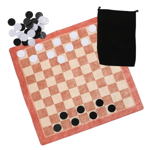 ifundom 1 Satz Brettspiel Lustige Brettspiele Tragbares Schach Kettendreieck-schachspiel Spiel Desktop-schachspielzeug Pracht-brettspiel Spiele Magnetisches Schachschach Schach Plastik von ifundom