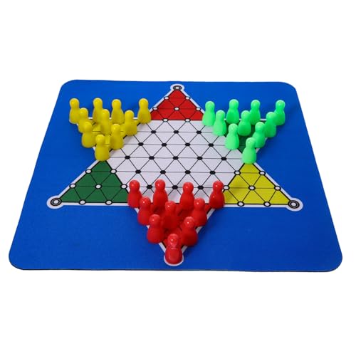 ifundom 1 Satz Chinesische Dame Schachbrett Schachspiel spielmatte Gummimatte Schachfiguren Brettspiele Schach-Timer Jumbo praktisches Angebot für chinesisches Schach Spielversorgung Stoff von ifundom