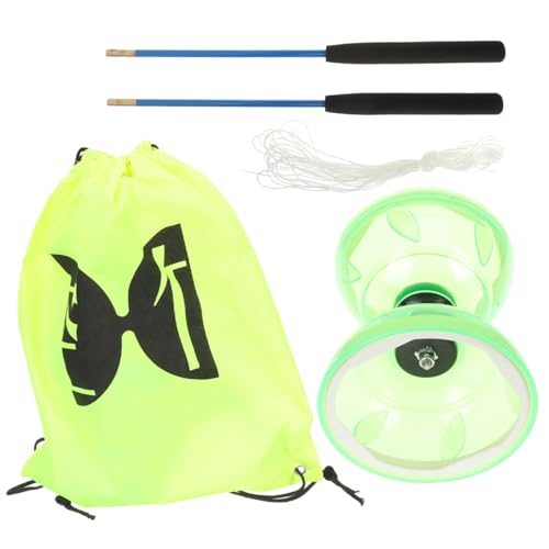 ifundom 1 Satz Diabolo-Set Jo-Jos für Erwachsene Outdoor-Spielzeug für Kinder im Freien Spielsets Blau Tür yoyos diabolo für Kinder diabolos Professionelles Diabolo Fitness-Diabolo Plastik von ifundom