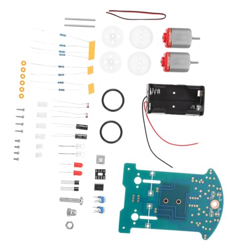 ifundom 1 Satz Experimenteller Unterricht Löten Übungskasten üben löten Elektronik DIY kit bastel Set für Kinder Elektronik experimentierkasten DIY-Elektronik-Ausbildungsset Roboterauto von ifundom