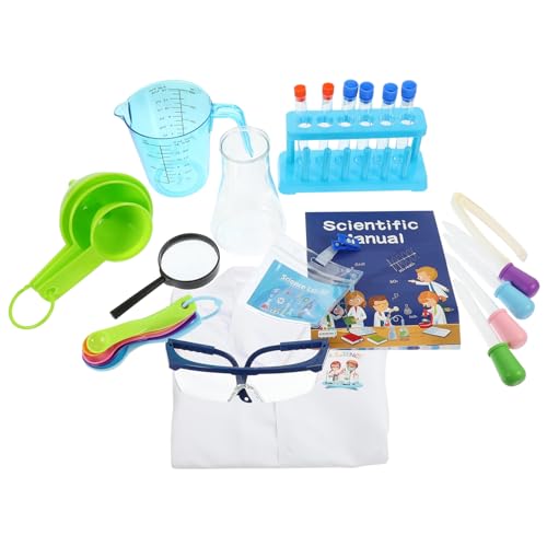 ifundom 1 Satz Experimentierkasten Kinderspielzeug Reagenzglasspielzeug Chemistry Set for experimentierkästen Kinder Science-Kits für Kinder zu Hause Lernspielzeug für Kinder Plastik von ifundom