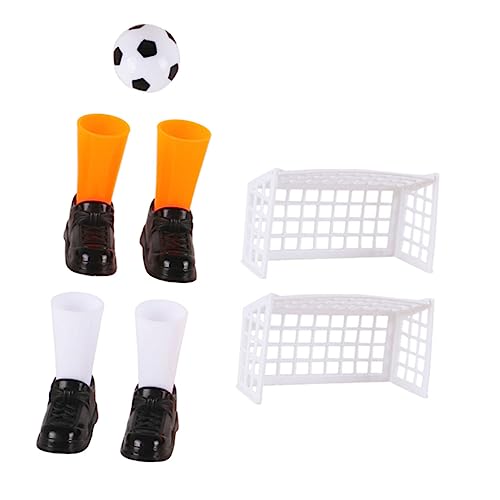 ifundom 1 Satz Finger Fußball Desktop-fußballspiel Fingerspielzeug Mini Spiel Fußballleibchen Tischfußball- Tischspiel Fußballspielzeug Mini-fußballspiele Fußbälle Plastik von ifundom