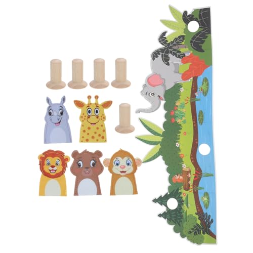 ifundom 1 Satz Fingerpuppen Aus Filz Fingerpuppen Figuren Fingerspielzeug Fingerpuppen in Tierform Fingerpuppen Spielzeug Geschichte Zeit Fingerpuppen Bade Fingerpuppen Gefühlt von ifundom