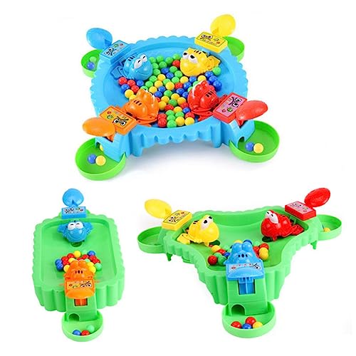 ifundom 1 Satz Frösche fressen Perlen eat The Frog sankastenspielsachen Lernspielzeug für Kinderpartys Desktop-Spielzeug Spielzeuge Bohnen gmae Essen Frösche Schlucken Perlen von ifundom