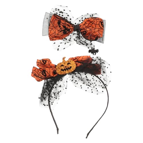 ifundom 1 Satz Halloween-Haarband halloween haarschmuck halloween kopfschmuck kinder haarschmuck kürbisdeko Kinderkleidung mädchen stirnbänder Stirnband Kürbis Haarband lustiger Haarreif von ifundom