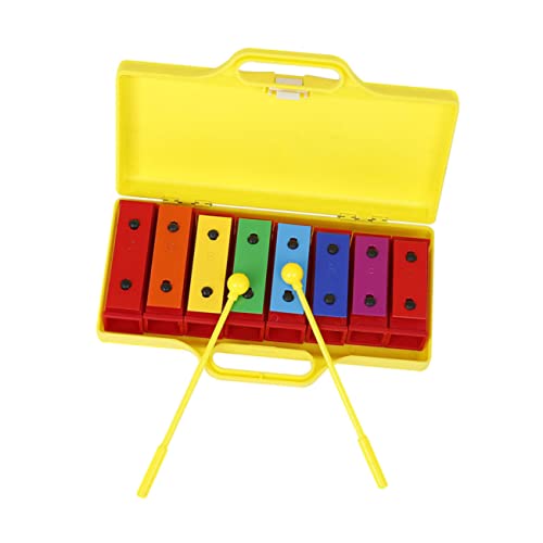 ifundom 1 Satz Handpercussion -Percussion-Spielzeug Musikalisches Klopfspielzeug Gestimmtes Instrument -Klavier Spielzeug Für Kleinkindjungen Musikalisches Spielzeug Metall von ifundom