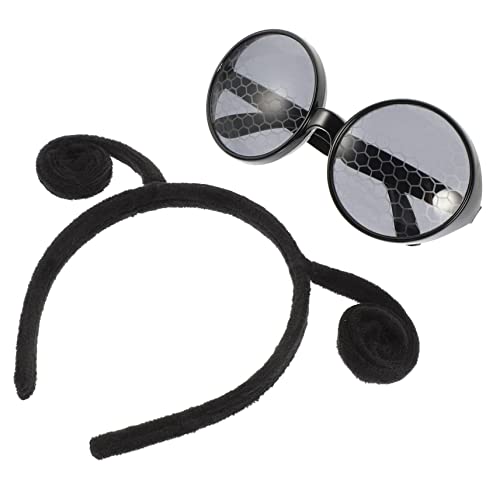 ifundom Schmetterling Antenne Stirnband Set Antenne Haarband Brille Ostern Antenne Stirnband Cosplay Party Kopfbedeckungen von ifundom