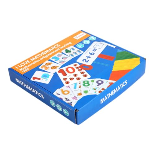 ifundom 1 Satz Kinder-Initiationsspielzeug Berechnung Mathe-Spielzeug Intelligenzspielzeug lustige Spielzeuge Portable dartscheibe Kinder Lernspielzeug für Kinder digitales Lernspielzeug von ifundom