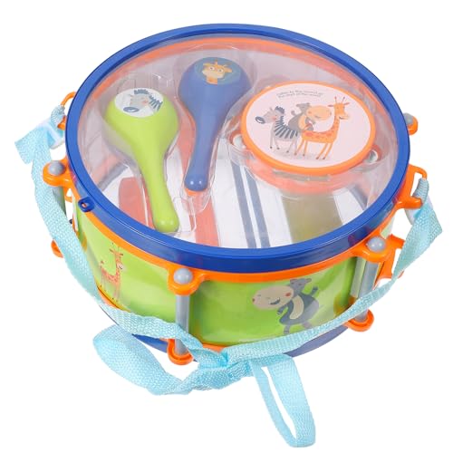 ifundom 1 Satz Kinder Jazz Trommel Kinderspielzeug Trommel Musical Kinder Kleinkind Musikinstrumente Spielzeug Kinder Musical Pretend Toy Musical Kleinkinder Kleinkind Trommel Spielzeug von ifundom