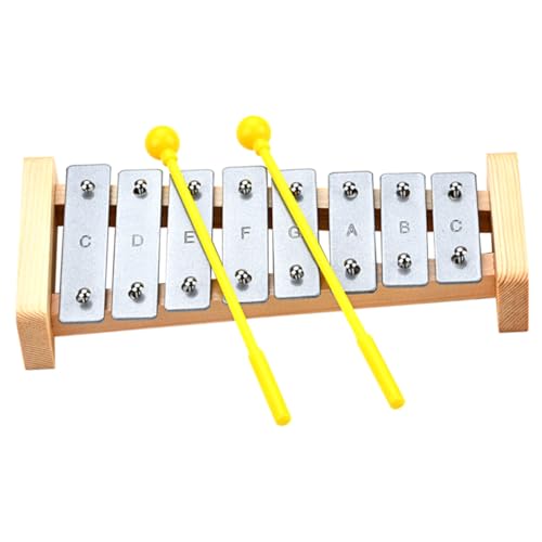 ifundom 1 Satz Klavier Instrument Klaviatur Xylophon Kleinkindpercussion Holzpercussion Kleinkind Percussion Spielzimmerversorgung Pädagogisches Schlagzeug hölzern von ifundom