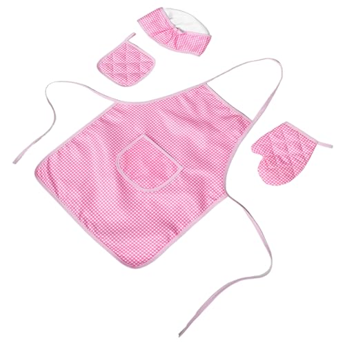 ifundom 1 Satz Küchenschürze Für Setzlinge Tags Sämlingsetiketten Mikrohüte Hut Zubehör Babymützen Küchenzubehör Schürzen Partyzubehör Quaste Anhänger Quaste Polyester Rosa von ifundom