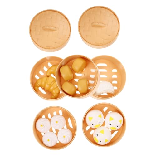 ifundom 1 Satz Küchenspielzeug So Tun, Koche Spielset Chinesisches Essen Mini-Rollenspiel Spielküche Chinesisches Spielzeug Für Kinder Mini-Essen Chinesisches Spielessen Plastik von ifundom