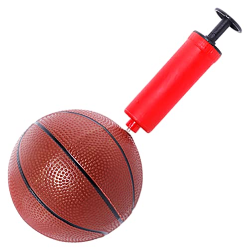 ifundom 1 Satz Mini-Basketball Hüpfburgen für Kinder Sportspiel Basketball Pool-Basketball-Spielzeug Basketbälle sportspiele Sport Spiele Strandspielzeug Basketball-Trainingsstütze Gummi von ifundom