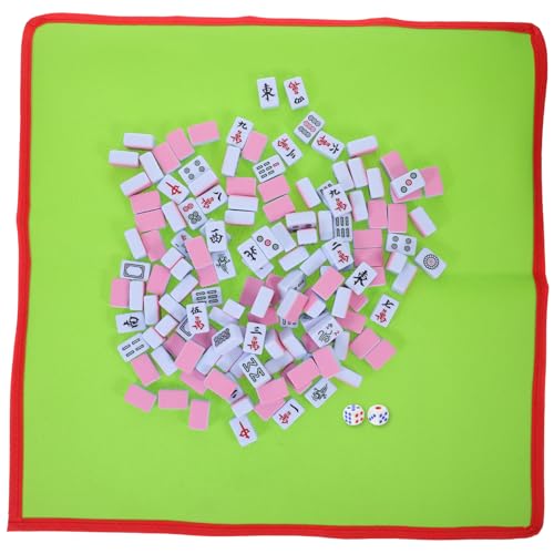 ifundom 1 Satz Mini-Mahjong Mahjong Reisespielzeug Mahjong-Spielzeug Mahjong-kit Mahjong-Requisiten Reise Tischspiel Mahjong Requisiten Für Reisespiele Mahjong Für Zu Hause PVC von ifundom