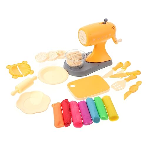 ifundom 1 Satz Nudelmaschine aus farbigem Ton Kleinkindspielzeug Schaumstoff-Puzzlematten Backset kinderküche küchenspielzeug für lustiges Kinderspielzeug zum Thema Kochen von ifundom