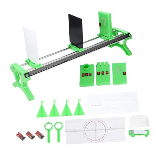 ifundom 1 Satz Optische Instrumente Physik-Experimentierset optische Bankausrüstung Physik experimente Physics Toys studentische Experimentiergeräte Optik Experimentierkasten Abs Green von ifundom