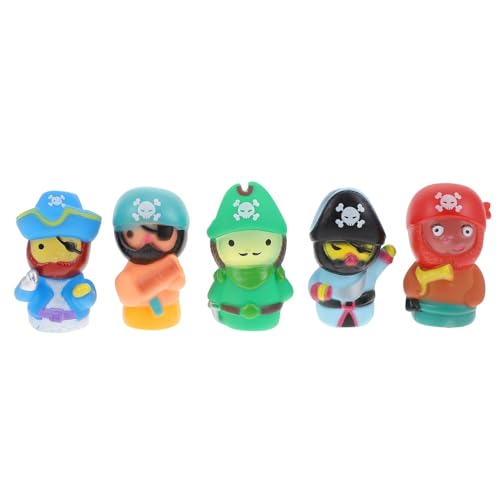 ifundom 1 Satz Piratenfigur interaktives Party für Niedliche Fingerpuppen Kreatives Lernspielzeug Toys Fingerpuppen Fingerspielzeug Vinyl von ifundom