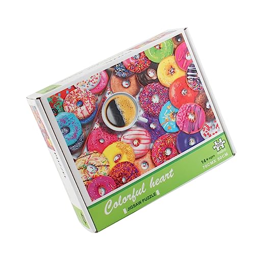 ifundom 1 Satz Puzzle Eltern-Kind-Spiel Kognitives Spielzeug Für Kinder Trainingsspielzeug Rätsel Für Kinder Motorikspielzeug Für Kinder Denksportaufgaben Für Kinder Colorful Papier von ifundom