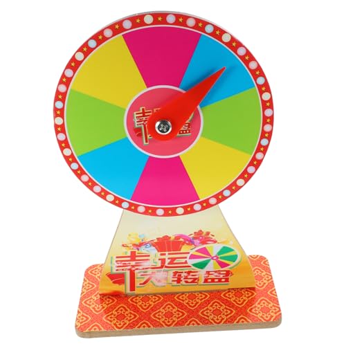 ifundom 1 Satz Rouletterad Für Party Editierbares Preisrad Karnevalsradspinner Spielrad Party-Roulette-Rad Auf Dem Tisch Montiertes Rouletterad Tisch-Roulette-Rad DIY Rouletterad PVC von ifundom