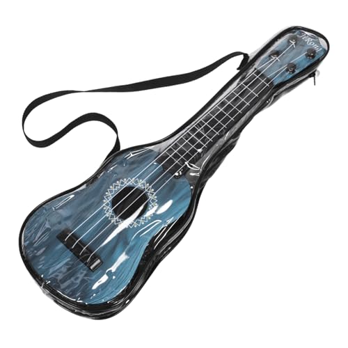 ifundom 1 Satz Ukulele Spielzeug Kindergitarrenmodell Ukulele Für Kinder Anfänger Simulations-Ukulele Kleinkind-Ukulele Ukulele-Spielzeug Musikinstrument Für Kinder Sky-Blue Plastik von ifundom