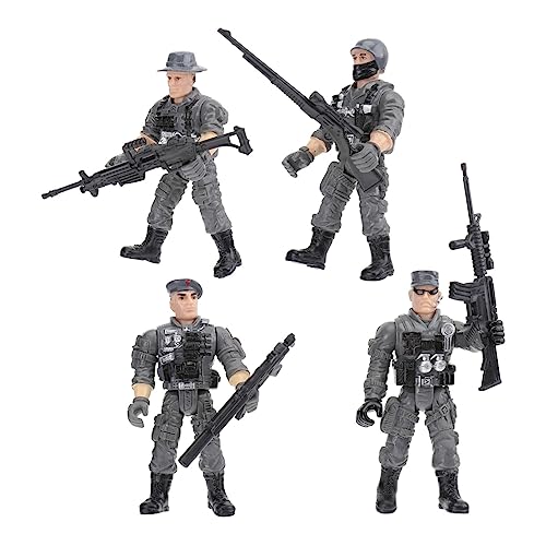 ifundom 1 Satz militärische Figuren Figuren Armee Spielzeug Boy Toys Fantasiespielzeug Kriegsspielzeug Spielzeugsoldaten Soldat Spielset Soldatenmodelle Soldatenmodellspielzeug von ifundom