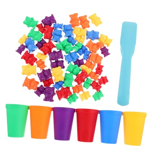 ifundom 1 Satz zählen bastelset basteln für Mathe- funnytoys kindererziehung Fun Toy pädagogisches Kindergarten Plastik Colorful von ifundom